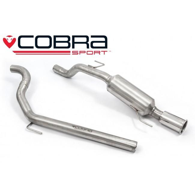 Vauxhall Corsa D 1.6 SRI (10-14) Cat Back Performance Exhaust