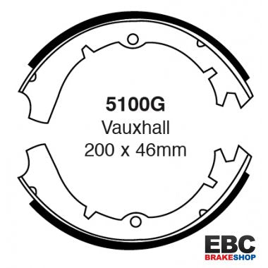 EBC Brake Shoes 5100G