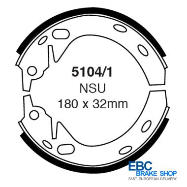 EBC Brake Shoes 5104/1