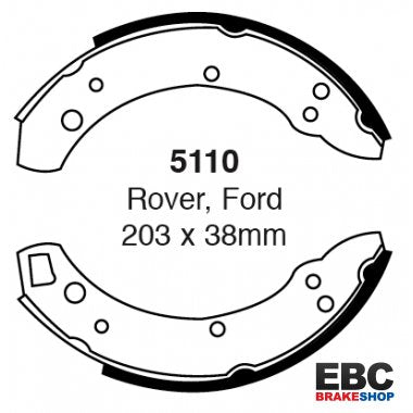 EBC Brake Shoes 5110