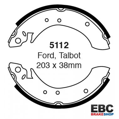 EBC Brake Shoes 5112