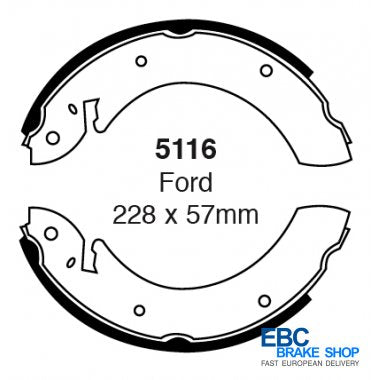 EBC Brake Shoes 5116