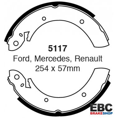 EBC Brake Shoes 5117