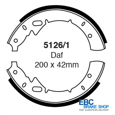 EBC Brake Shoes 5126/1