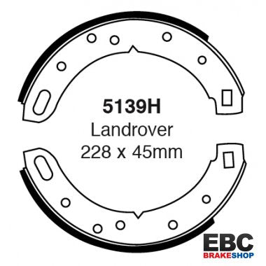 EBC Brake Shoes 5139H