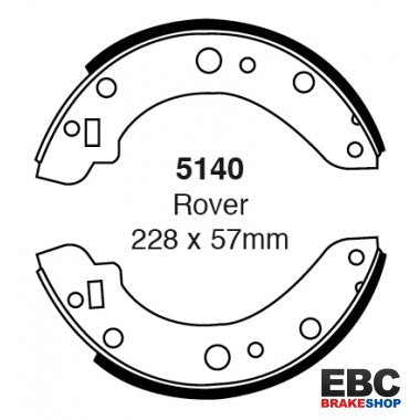 EBC Brake Shoes 5140