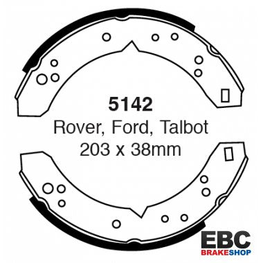 EBC Brake Shoes 5142