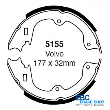 EBC Brake Shoes 5155