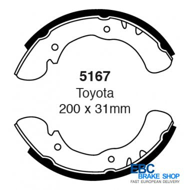 EBC Brake Shoes 5167