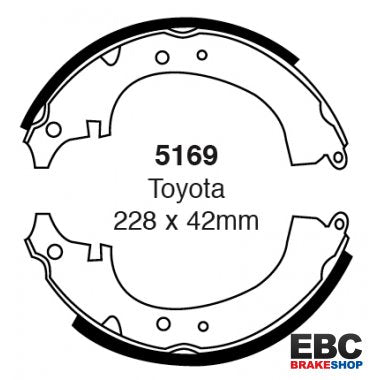 EBC Brake Shoes 5169