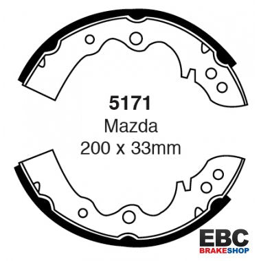 EBC Brake Shoes 5171