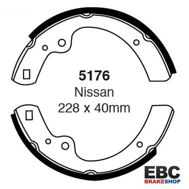 EBC Brake Shoes 5176