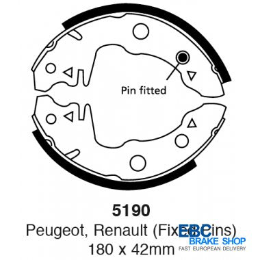 EBC Brake Shoes 5190