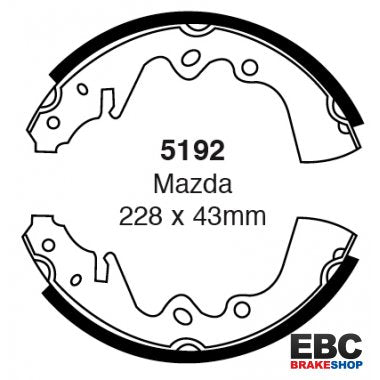 EBC Brake Shoes 5192