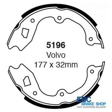 EBC Brake Shoes 5196