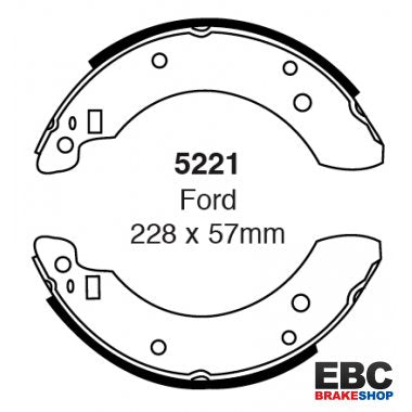 EBC Brake Shoes 5221