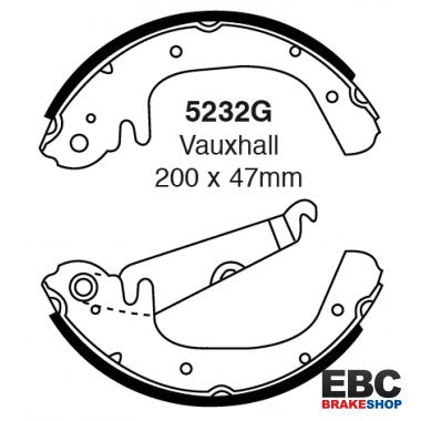 EBC Brake Shoes 5232G