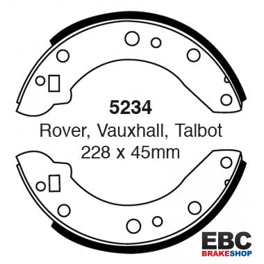 EBC Brake Shoes 5234