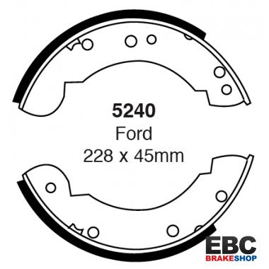 EBC Brake Shoes 5240