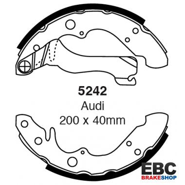 EBC Brake Shoes 5242
