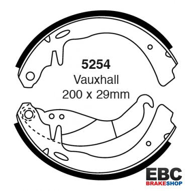 EBC Brake Shoes 5254