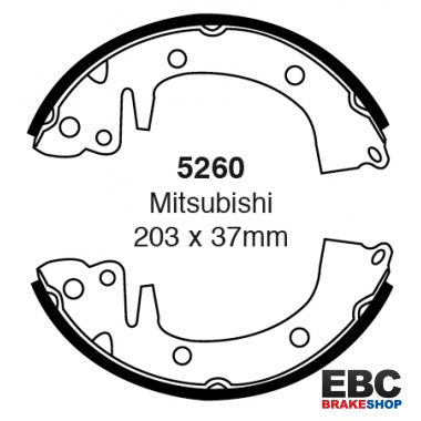 EBC Brake Shoes 5260