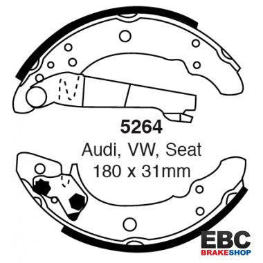 EBC Brake Shoes 5264