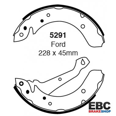 EBC Brake Shoes 5291