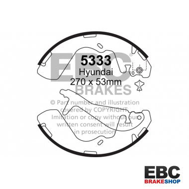 EBC Brake Shoes 5333