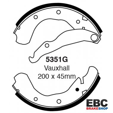 EBC Brake Shoes 5351G