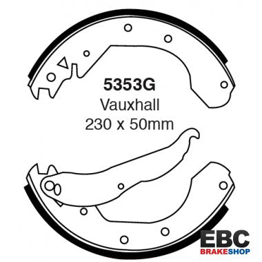 EBC Brake Shoes 5353G