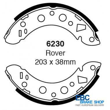 EBC Brake Shoes 6230