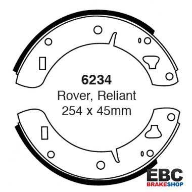 EBC Brake Shoes 6234