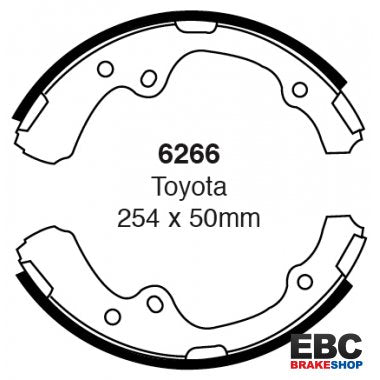 EBC Brake Shoes 6266