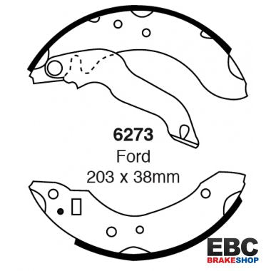 EBC Brake Shoes 6273