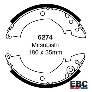 EBC Brake Shoes 6274