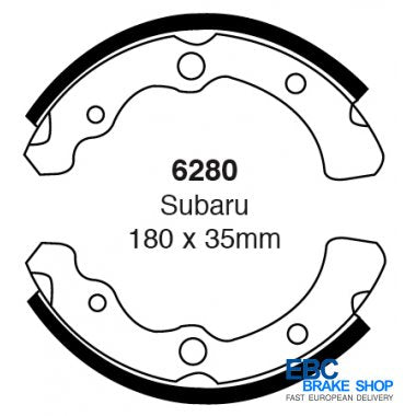 EBC Brake Shoes 6280