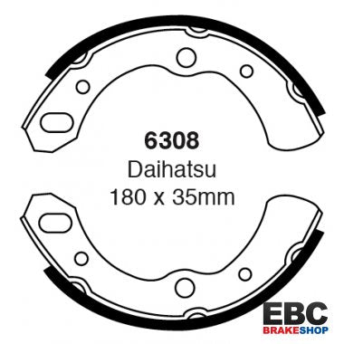 EBC Brake Shoes 6308