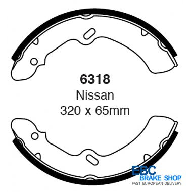 EBC Brake Shoes 6318