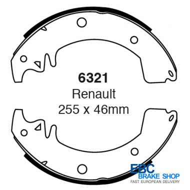 EBC Brake Shoes 6321