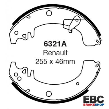 EBC Brake Shoes 6321A