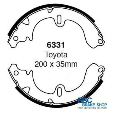 EBC Brake Shoes 6331