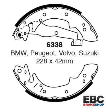 EBC Brake Shoes 6338