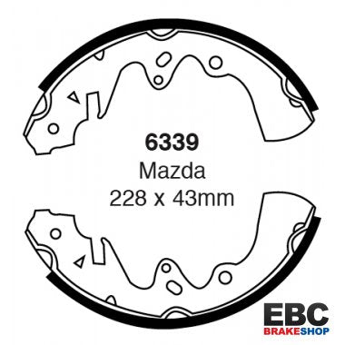 EBC Brake Shoes 6339