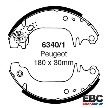 EBC Brake Shoes 6340/1