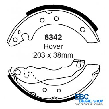 EBC Brake Shoes 6342