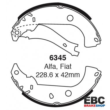 EBC Brake Shoes 6345