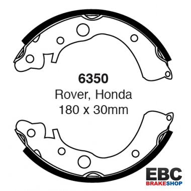 EBC Brake Shoes 6350