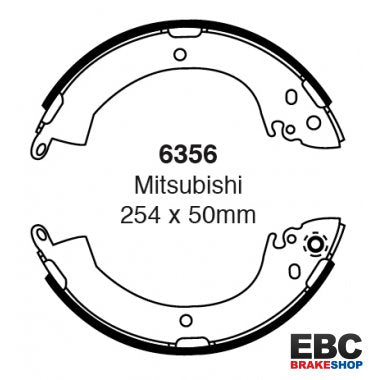 EBC Brake Shoes 6356