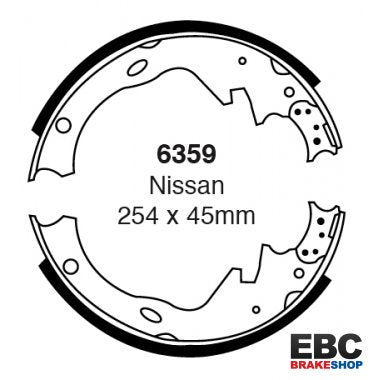 EBC Brake Shoes 6359